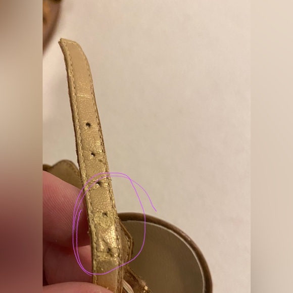 STUART WEITZMAN Brown Leather
Ankle Strap Platform Sandals Size 8
buckle heels - Picture 15 of 16